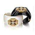 Verdura Maltese Cross Hinged Hardstone Cuff