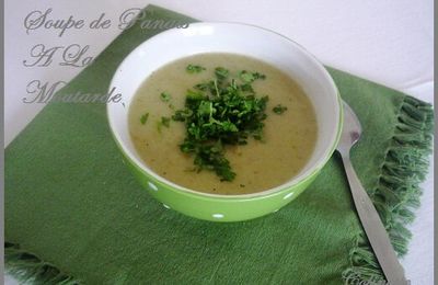 Soupe de panais a la moutarde