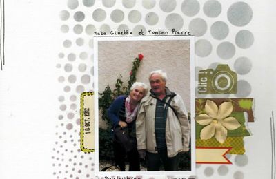 mon année 2012 en octobre, tata Ginette et Tonton Pierre à Puyloubier