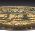 A gilt-bronze bowl, Han dynasty (206 BC - AD 220)