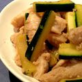 Wok de poulet et courgettes, marinade BBQ