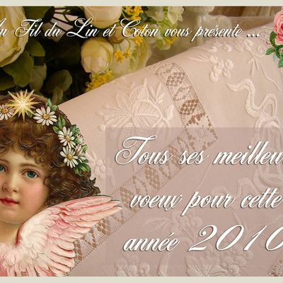 Je vous souhaite une année 2010 pleine de