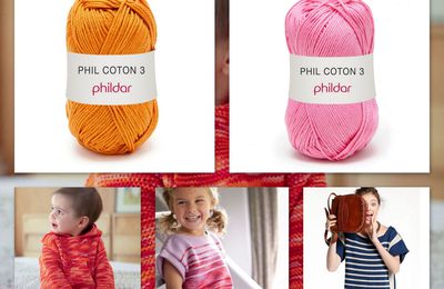  Remise de 20% sur le PHIL COTON DE PHILDAR seulement aujourd'hui