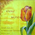 calli Sylvie sur toile 20x20