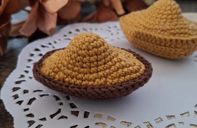Des madeleines au crochet