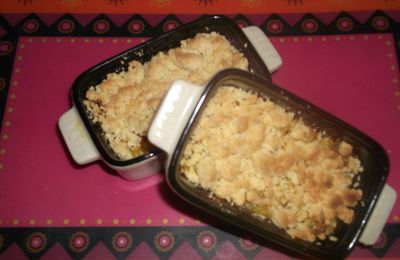 Poisson au fenouil et son crumble au parmesan