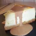 New-York cheesecake et sa sauce aux carambars