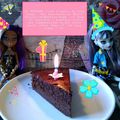 Anniversaire Du Blog Notre Collection Monster High ! Bon Anniversaire Le Blog Notre Collection monster High ! ♥ 