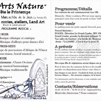 Expression Création : Les Arts Nature