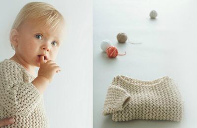 Un pull bébé pour fille ou garçon