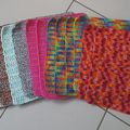 Carrés au crochet