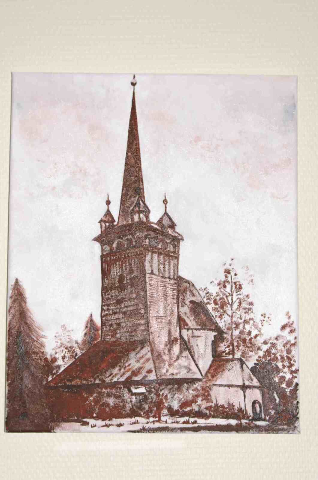 eglise de village hongrois - 2008- (ND),