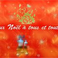 Joyeux Noël à toutes et tous !!!