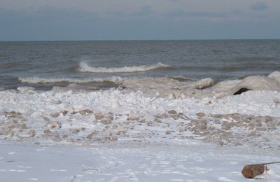 Le lac Ontario gelé !!!