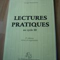 Lectures pratiques - cycle 3