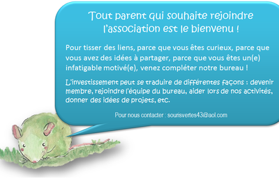 Bureau 2013/2014 : appel aux parents motivés!