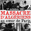 17 OCTOBRE 1961: UNE MANIFESTATION DE TRAITRES A LA PATRIE, DE SOUTIEN AUX TERRORISTES, ASSASSINS DE FEMMES ET D'ENFANT EST 