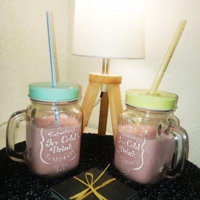 Smoothie à la fraise 