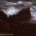 Fondant au chocolat au coeur de nutella