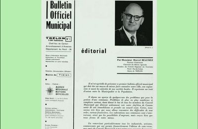 TRELON - Premier bulletin municipal