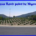 Rond-point à Nyons