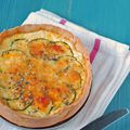 Tarte (Kluger) Courgette Tomate & Scamorza 