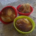 Muffins Poire & Arôme Caramel