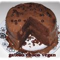 Gateau vegan au chocolat