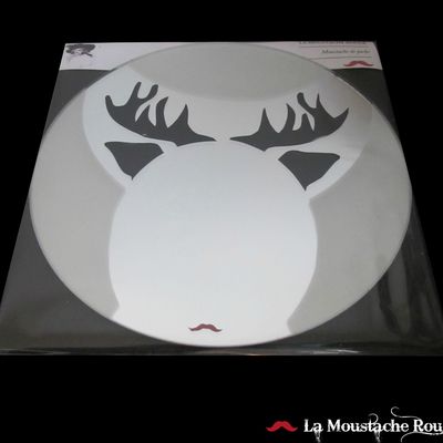 Cadeaux original la moustache rouge