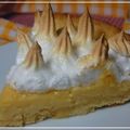 Tarte au citron meringuée comme j'aime... et sac à tarte !