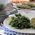 Salade de lentilles et chou kale (100% végétal et sans gluten)