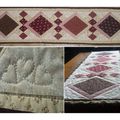 Chemin de table patchwork