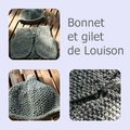 Gilet et bonnet pour le petit Louison