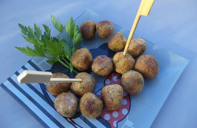 Petites boulettes de poulet épicées