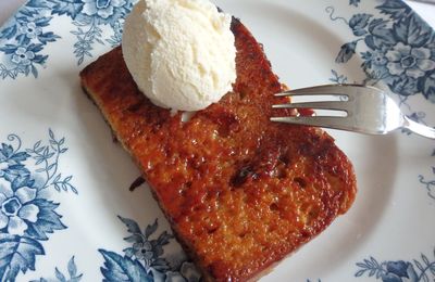 brioche perdue au sirop de Liège