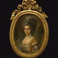 Ecole FRANCAISE du XVIIIe siècle, entourage de Carle van LOO - Portrait de femme