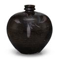 A painted black-glazed vase, Song dynasty (960-1279)