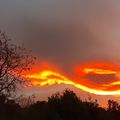 Nuage de feu sur Banyuls