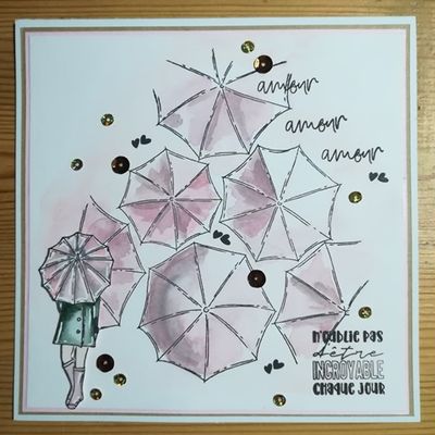 Carte parapluie ...