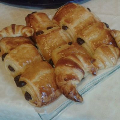 croissant et pain au chocolat