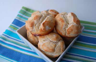 Petits pains express au tofu aromatisé aux amandes, sans gluten et sans lactose