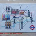 Plan du métro de Londres (1).