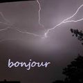 Orage......sans trucage !