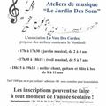 Ateliers musicaux