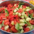 SALADE TOMATES / CONCOMBRES