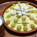 MASFOUF BEL 3NAB-COUSCOUS FIN SUCRE AUX RAISINS BLANCS