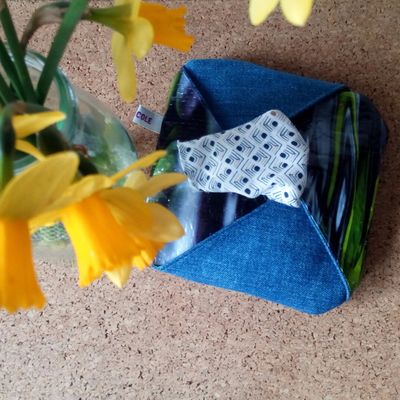 Fabriquer un distributeur de mouchoirs en tissu 100% récup'