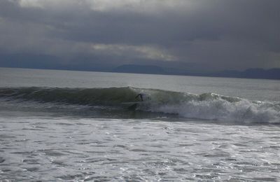 Surf sur le detroit de Juan de Fuca
