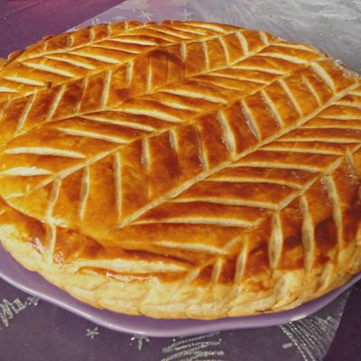 Ma galette des rois à la frangipane