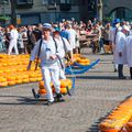 Marché aux fromages à Alkmaar